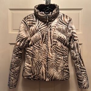 SKEA DOWN JACKET IN ANIMAL PRINT size 4